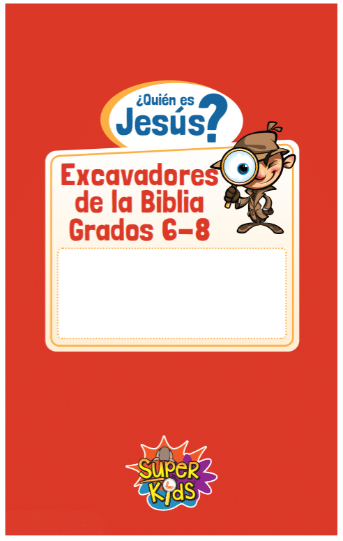 Who is Jesus? SPANISH Bible Digger Grade 6-8 booklet