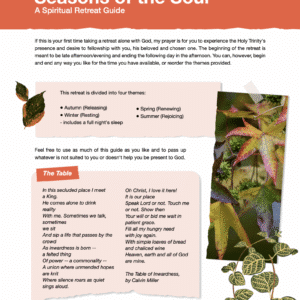 Seasons of the Soul: A Spiritual Retreat Guide (eBook)